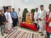 भगवान परशुराम जन्मोत्सव पर पूजा – आरती पश्चात सेव – बूदी का वितरण